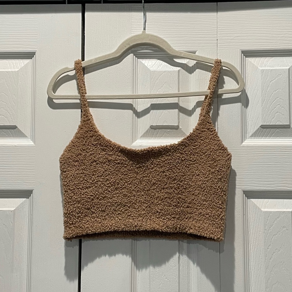 SKIMS Cozy Knit Bralette/Crop Top